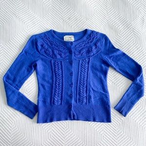 Tabitha blue cardigan